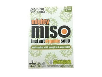 Sopa de Miso con Calabaza y Verduras Sin Gluten