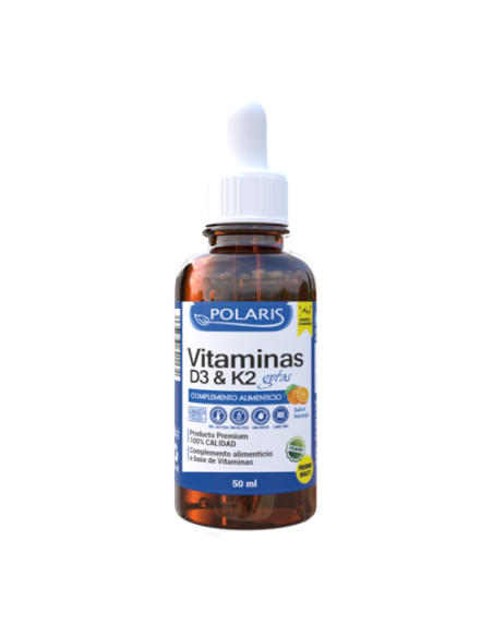 Vitamina D3 & k2 gotas 50 ML Polaris Formula