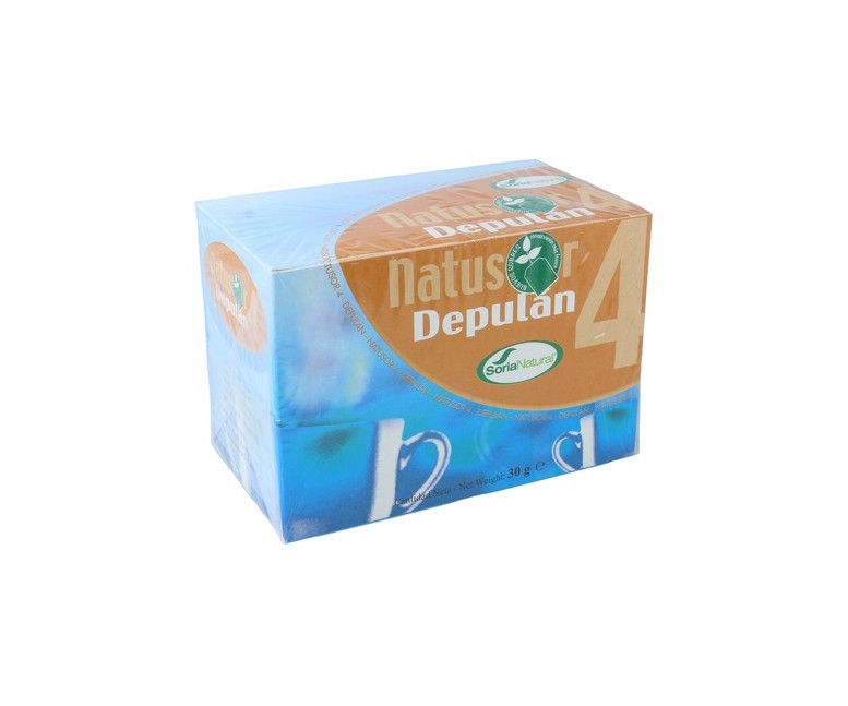 Natusor Infusiones 4 Depulan 20 bolsitas infusoras Soria Natural