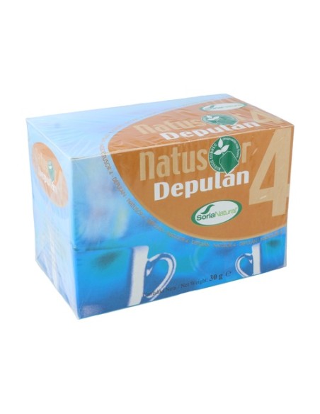 Natusor Infusiones 4 Depulan 20 bolsitas infusoras Soria Natural