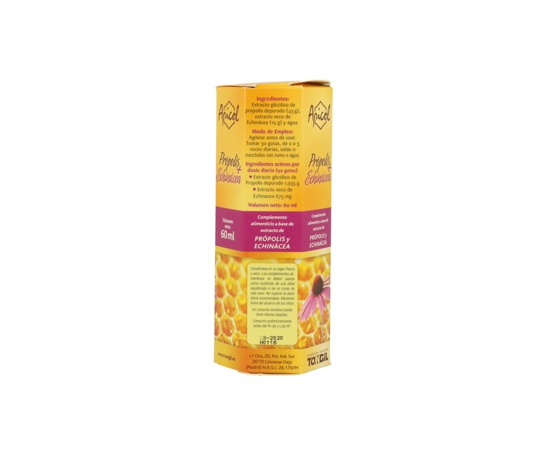 Apicol própolis + echinácea 60 ml Tongil