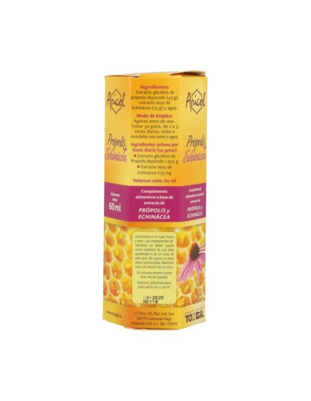 Apicol própolis + echinácea 60 ml Tongil