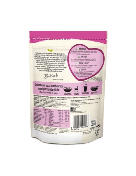 Semillas de Lino con Almendras y Nueces 200 g Linwoods