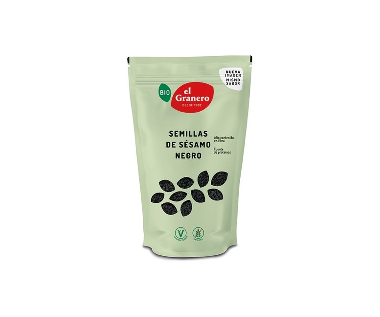 Semillas de sésamo negro Bio 200 g El Granero Integral