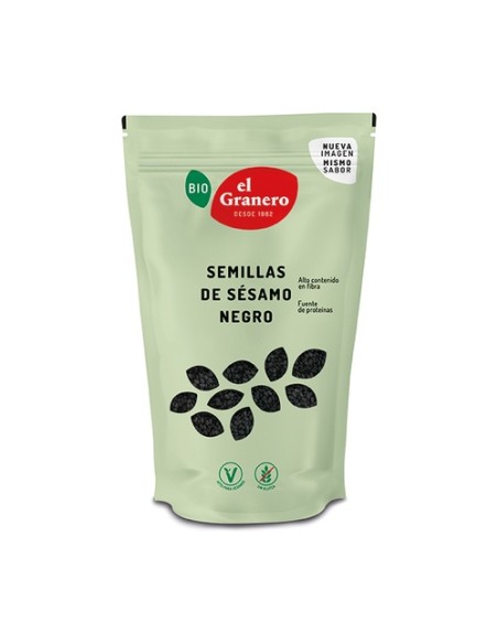 Semillas de sésamo negro Bio 200 g El Granero Integral