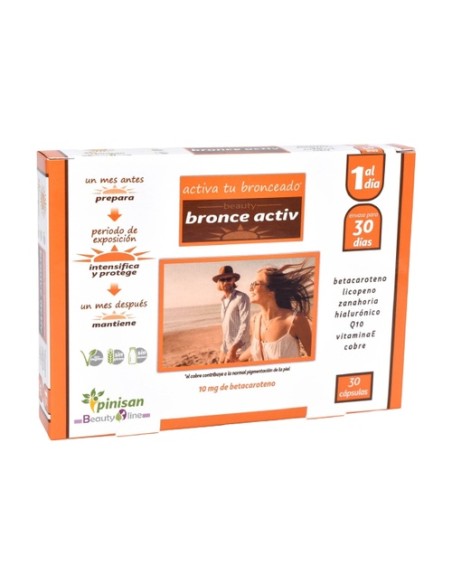 Bronce activ 30 cápsulas Pinisan