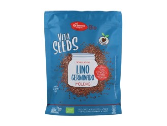 Vitaseeds semillas molidas de lino germinado sin gluten Bio