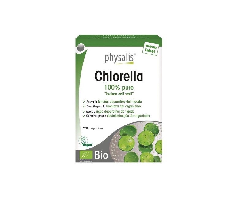 Chlorella Bio 200 comprimidos Physalis