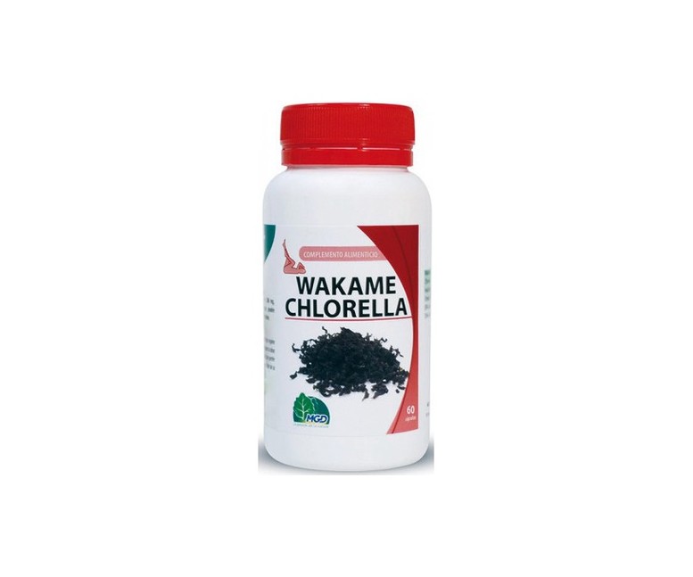 Wakame Clorela 60 cápsulas MGD