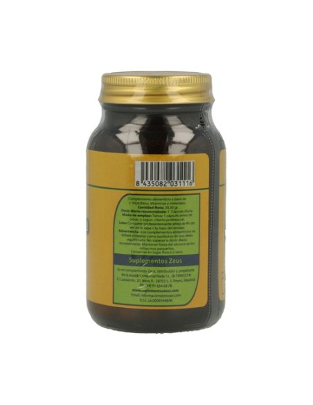 L-Triptófano 60 cápsulas Zeus