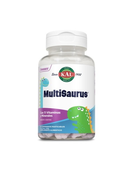 Multisaurus 60 tabletas Kal