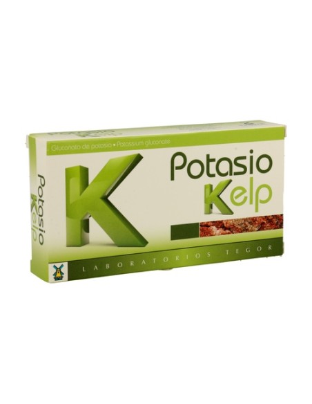 Potasio Kelp 40 cápsulas Tegor