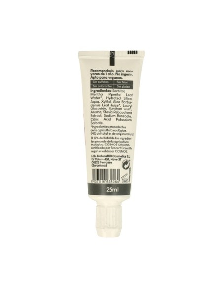 Dentífrico para niños 25 ml (Fresa) NaturaBIO Cosmetics