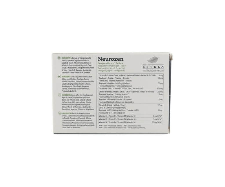Neurozen 30 tabletas Betula