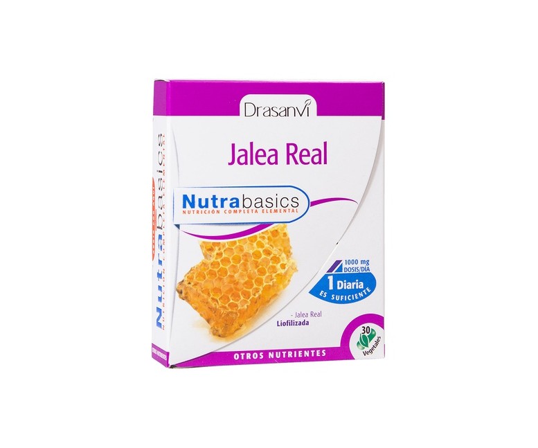 Jalea real nutrabasics 30 cápsulas Drasanvi