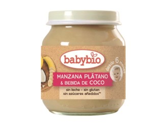 Tarrito Manzana Plátano Coco 6m+