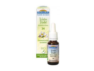 Violeta de agua orgánica