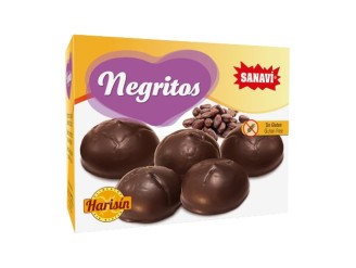 Negritos - bizcochos con chocolate