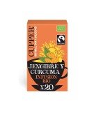 Infusión de jengibre y cúrcuma