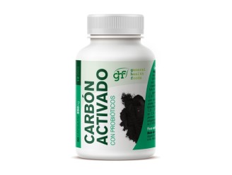 Carbón activado con probiótico