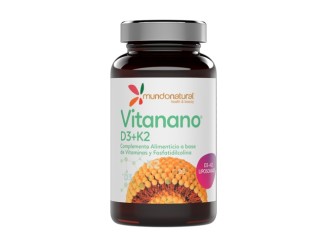 Vitanano vitaminas D3 + K2 liposomado