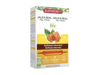 Miel de acacia, propóleo, polen Bio (inmunidad)