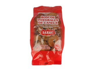 Roscos integrales de canela