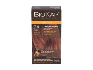 Color de cabello 7.4 Rubio cobre