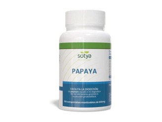 Papaya con tronco de Piña