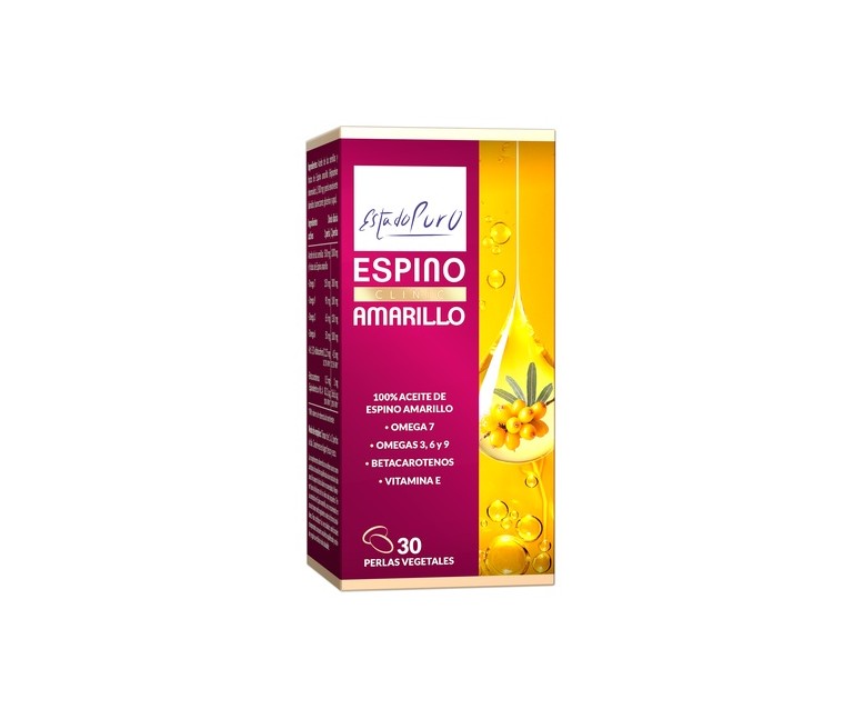 Espino amarillo 30 perlas Estado Puro