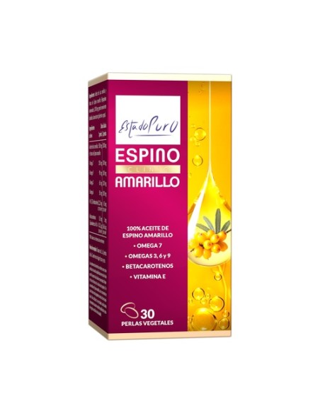 Espino amarillo 30 perlas Estado Puro