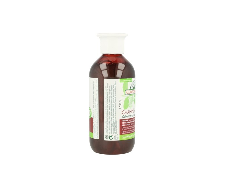 Champú Henna Caoba 300 ml de gel Corpore Sano