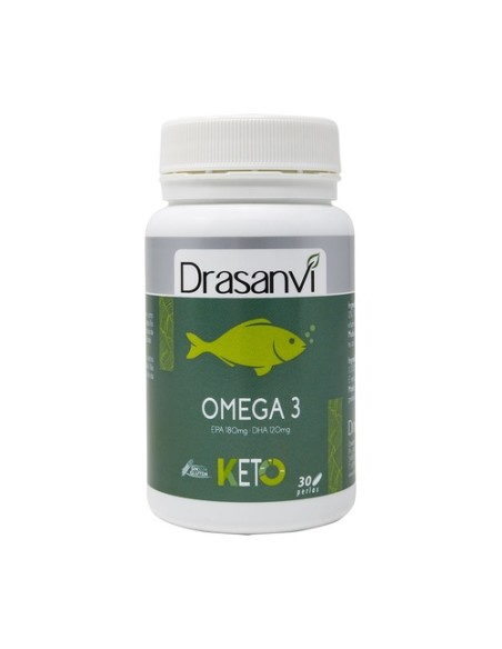 Omega 3 EPA y DHA keto 30 perlas de 1400mg Drasanvi
