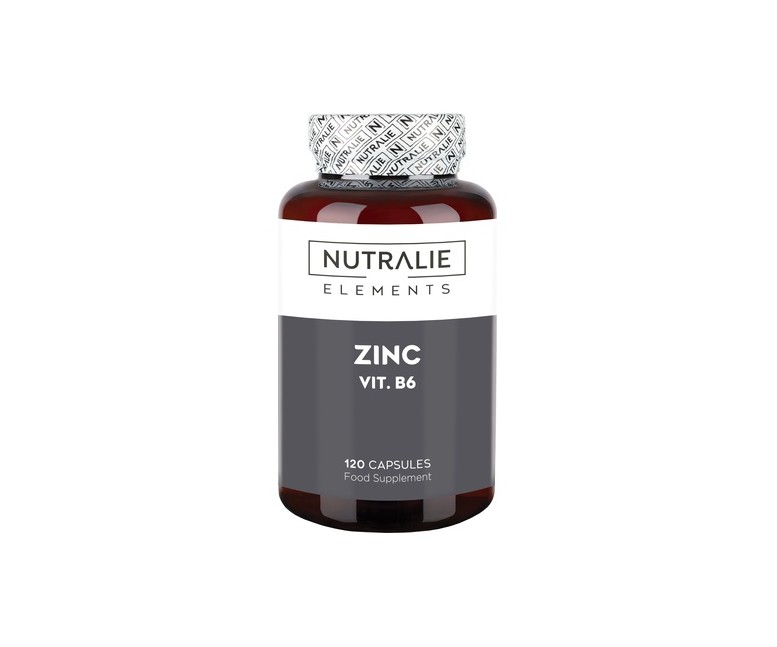 Zinc+Vitamina B6 120 cápsulas Nutralie