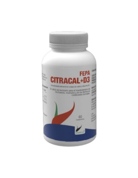 Fepa-citracal+d3 60 comprimidos Fepa