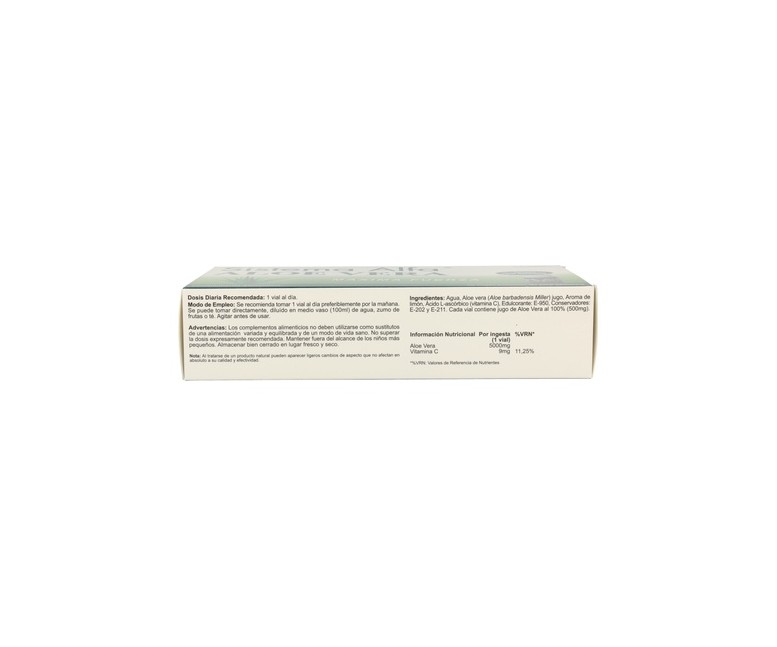 Sistema Alfa Aloe Vera 20 ampollas Pharma Otc