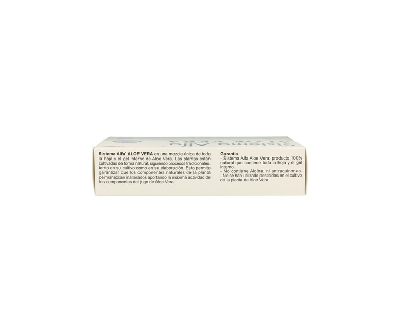 Sistema Alfa Aloe Vera 20 ampollas Pharma Otc