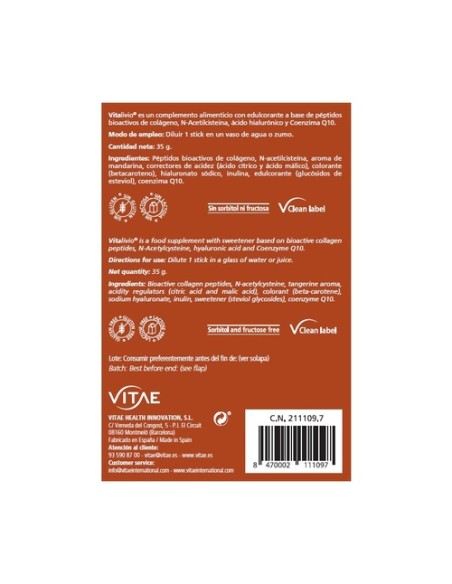 Vitalivio 10 sticks 10 sticks Vitae