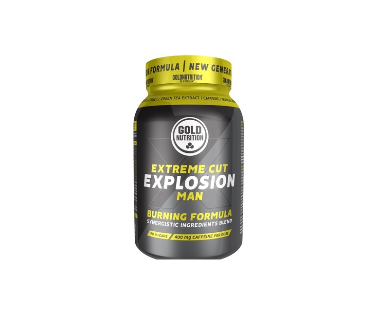 Extreme Cut Explosion Man 90 cápsulas vegetales Gold Nutrition