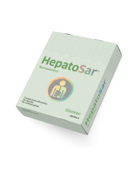 HepatoSar 30 cápsulas Ebiotec