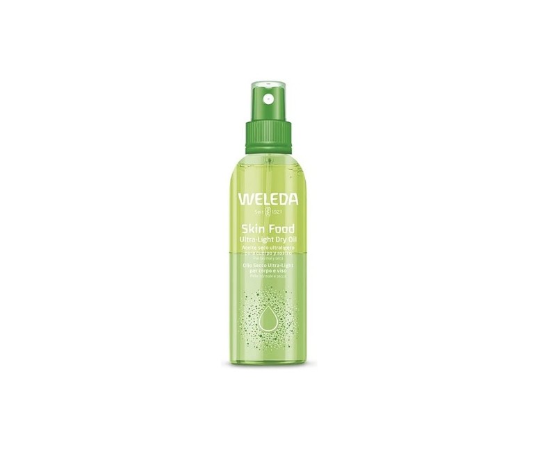 Skin food aceite seco ultraligero cuerpo y rostro 100 ml Weleda