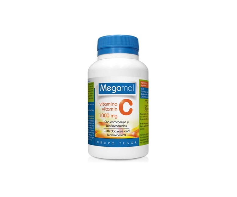 Megamol Vitamina C 100 comprimidos Tegor