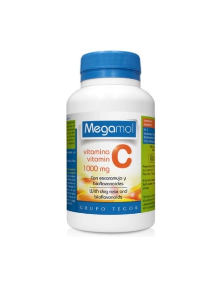 Megamol Vitamina C 100 comprimidos Tegor