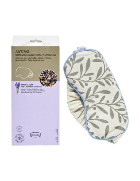 Antifaz con arcilla y lavanda 1 unidad Irisana