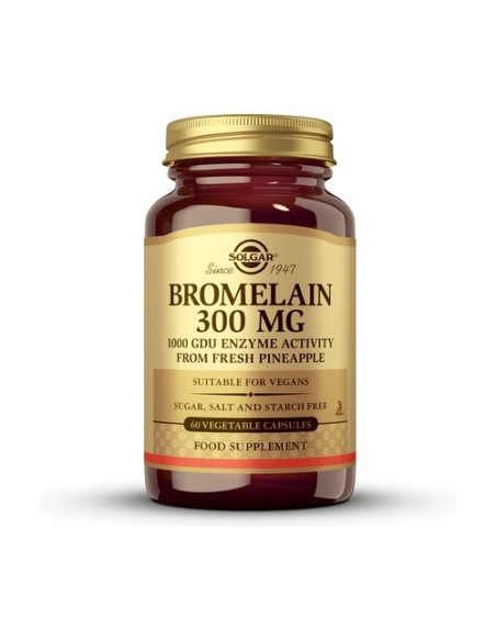 Bromelina 60 comprimidos Solgar
