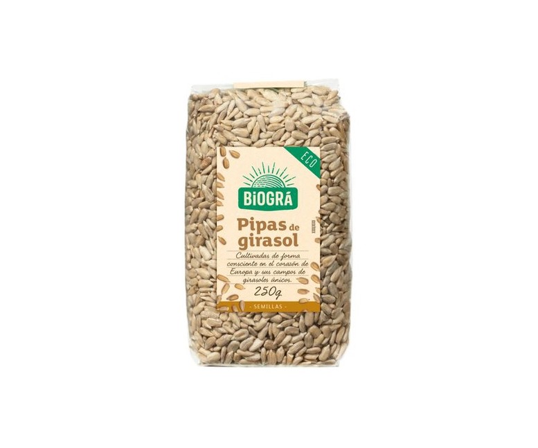 Semillas Pipas de Girasol 250 g Biográ
