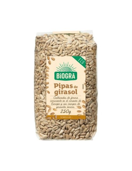 Semillas Pipas de Girasol 250 g Biográ