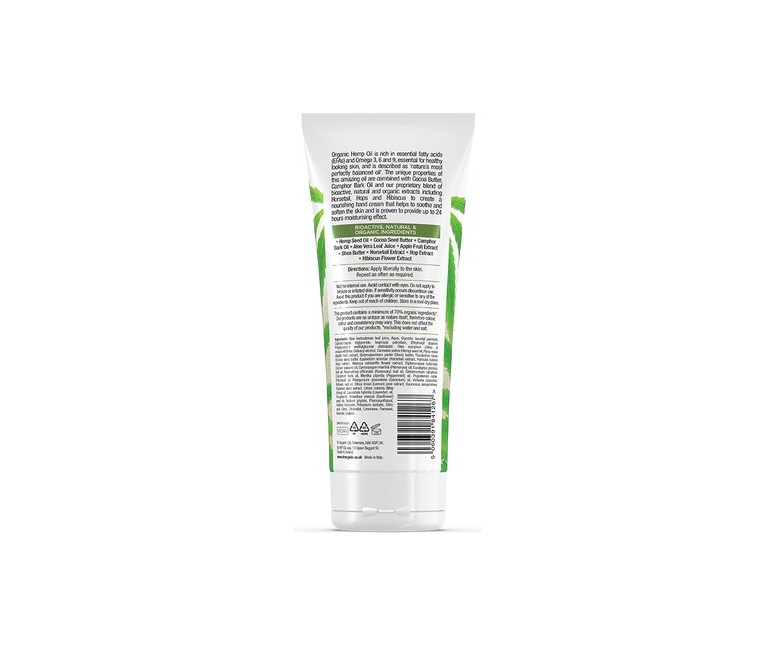Tratamiento Intensivo Manos y Uñas de Aceite de Cáñamo 100 ml Dr. Organic