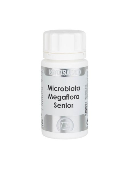 Microbiota megaflora senior 60 cápsulas de 600mg Equisalud