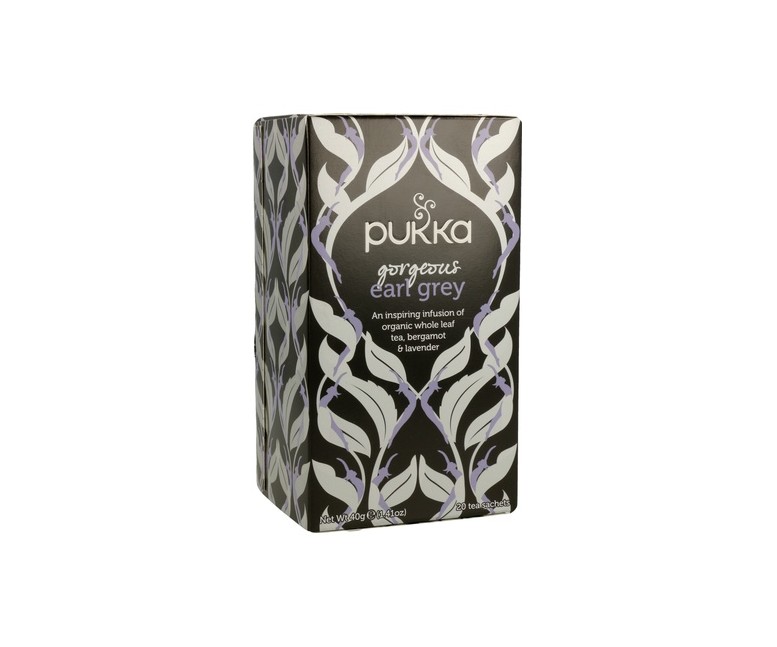 Té Gorgeous Earl Grey BIO 20 bolsitas infusoras Pukka